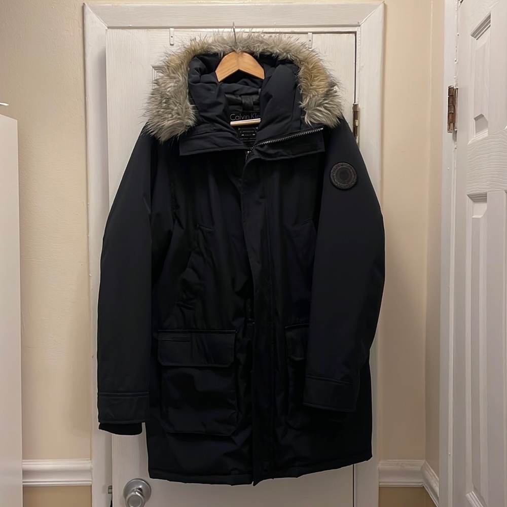 Calvin Klein navy mens jacket